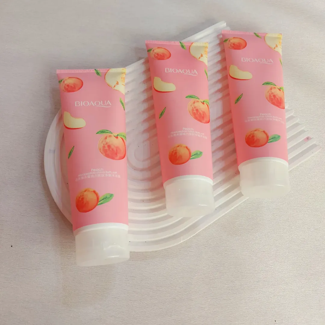 نمک بدن هلو بیواکوا اورجینال سایز بزرگ ۲۵۰ گرم